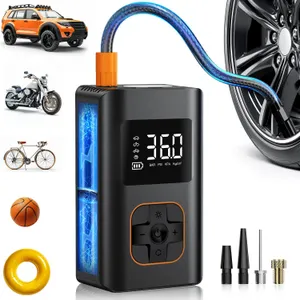 Portable tire inflator - must-have in truck driver starter kit